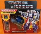Transformers Vintage G1 Walmart Reissue Headmaster Highbrow