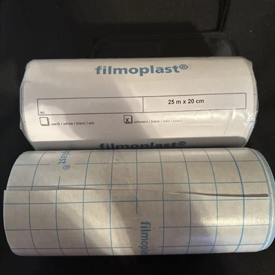 Gunold Filmoplast Roll Machine Embroidery Stabilizer 25 m 20in In Black - Image 1 of 3
