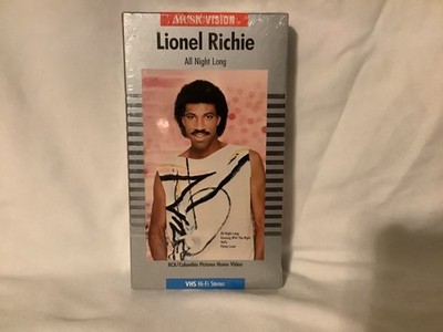 Lionel Richie -All Night Long  VHS RCA Watermark 1985 Videos  Concert New Sealed