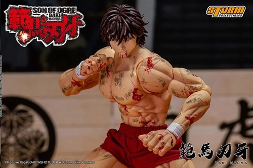 Son of Ogre Battle Damaged Baki Hanma Festival Exclusive Storm Action Figurine 1 - Photo 11/11