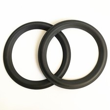 2 Replacement 6&quot; Speaker Rubber Surrounds For Morel mw164 Edge Repair  			