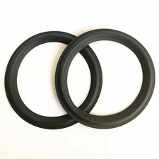 2 Replacement 6" Speaker Rubber Surrounds For Dynaudio 17m75, 17w75 Repair