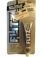 FLITZ Metal Plastic Fiberglass Polish Paste Cleaner Tube 1.76oz  BP03511