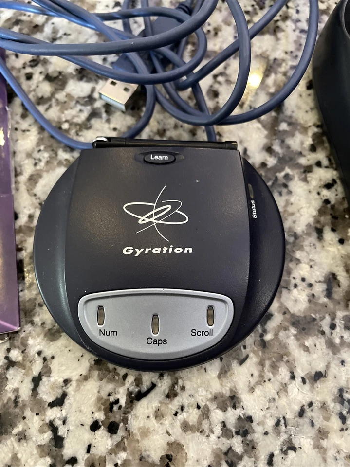 Gyration Wireless Ultra Cordless Optical Mouse (GP4101) & USB Mini Dual Receiver - Image 3 of 4