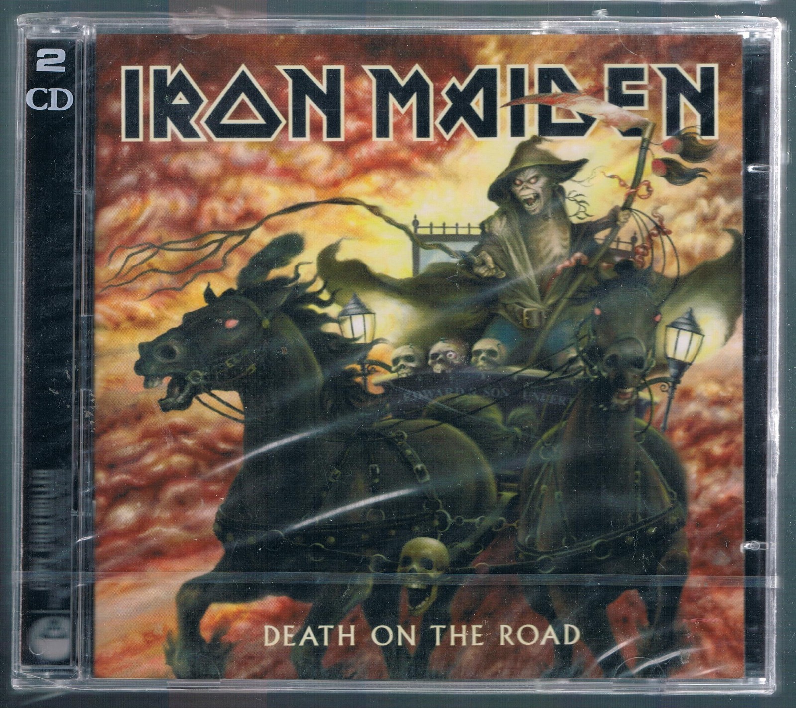 IRON MAIDEN DEATH ON THE ROAD - 2 CD F.C. SIGILLATO!!!