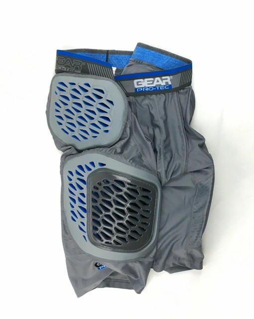 Gear Protech Zcool Flex Pro Adult 5 Pad Football Girdle 1364271 Gray