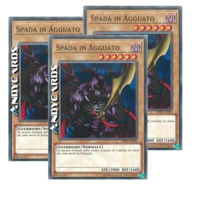 3x LAUERNDES SCHWERT   (Swordstalker)   Common   DPKB IT004   YUGIOH!   ANDYCARDS