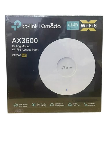 TP-Link EAP660 HD Omada WiFi 6 AX3600 Wireless 2.5G Access Point - Bild 3 von 11