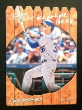 2019 Leather & Lumber Knot Hole Knothole Gang CODY BELLINGER Dodgers #KHG-13