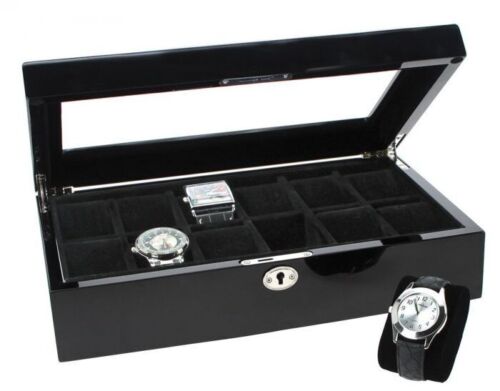 Uhren-Kassette in edler Klavierlack-Optik, SAFE 251 I-B-Ware - Bild 1 von 1