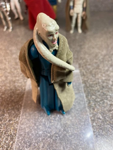 Vintage 1983 - Star Wars Bib Fortuna Action Figure LQQK Stitched Cloth Robe