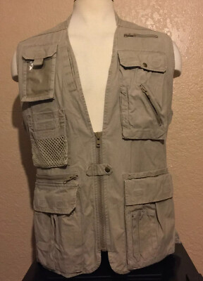 Gilet safari Banana Republic homme M pêche en plein air