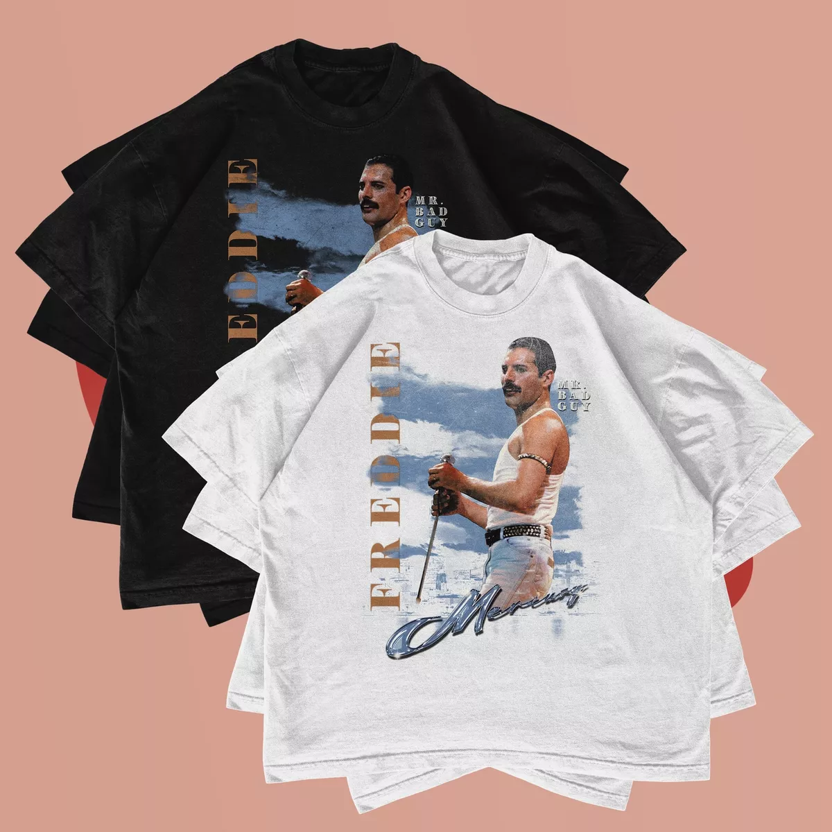 Freddie Mercury Vintage T Shirt Queen Rock Recording Artist
