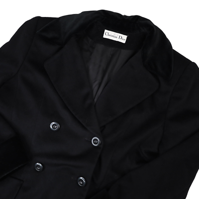 Vintage Christian Dior %100 Wool Pea Coat | eBay