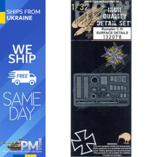 HGW 132078 1/32 Photo-etched for RUMPLER C.IV SURFACE DETAILS for Wingnut Wings