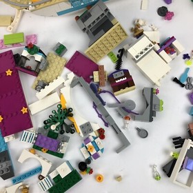 Lot of Lego Friends 41106 Pop Star Tour Bus Boat House Assorted Figures ++ LOOK