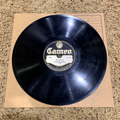 Duke Ellington Move Over 78 RPM Record Black Hot Jazz VG Rare Shellac Vintage
