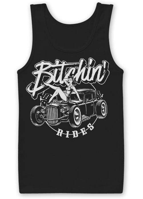 Сучка катается на Хот-роде Hot Girls в майке DC-7-BR006-H84-8