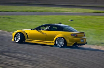KBD Polyurethane Rear Bumper 04 05 06 07 08 For Mazda RX8 37-2076
