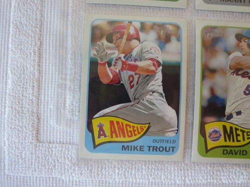 2014 Topps Heritage Action Variation Complete Set 25 Total Trout Harper Jeter + - Picture 5 of 6
