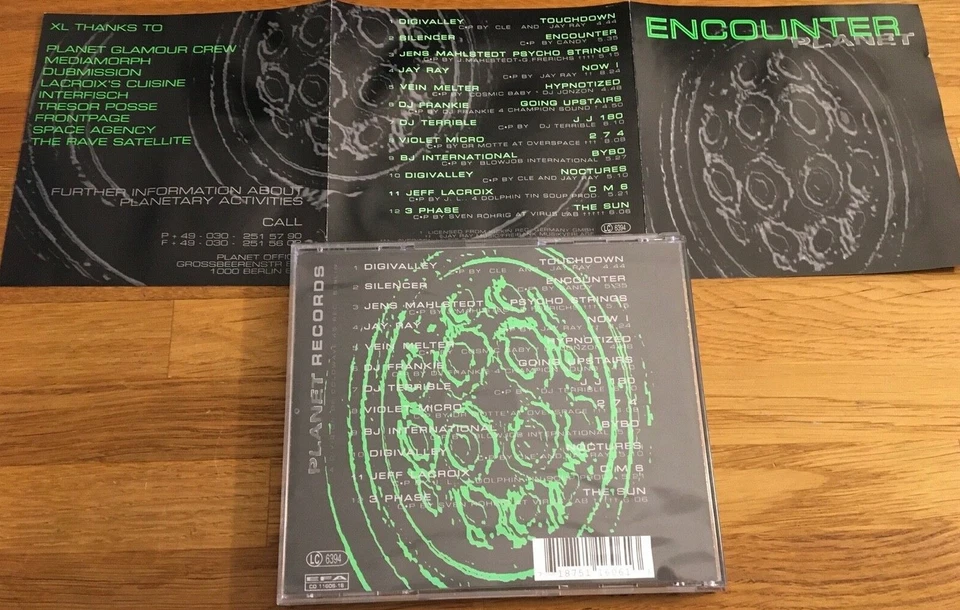 CD - Encounter planet - 1993 - planet records berlin - Bild 3 von 4