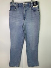 Abercrombie Fitch Womens 32/14R Curve Love Ultra High Rise 90s Straight Jeans