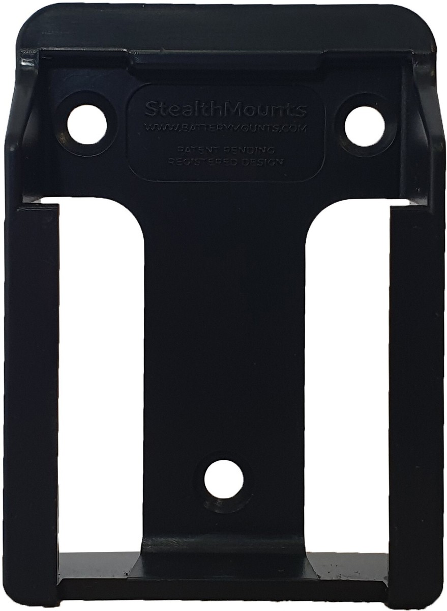 StealthMounts SMT-BM-MK12-BLK Black Battery Mount Makita CXT