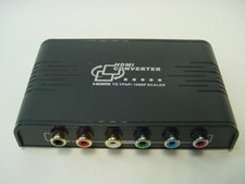 HDMI CONVERTER HDMI TO YPbPr 1080P SCALER - NO POWER CORD INCLUDED