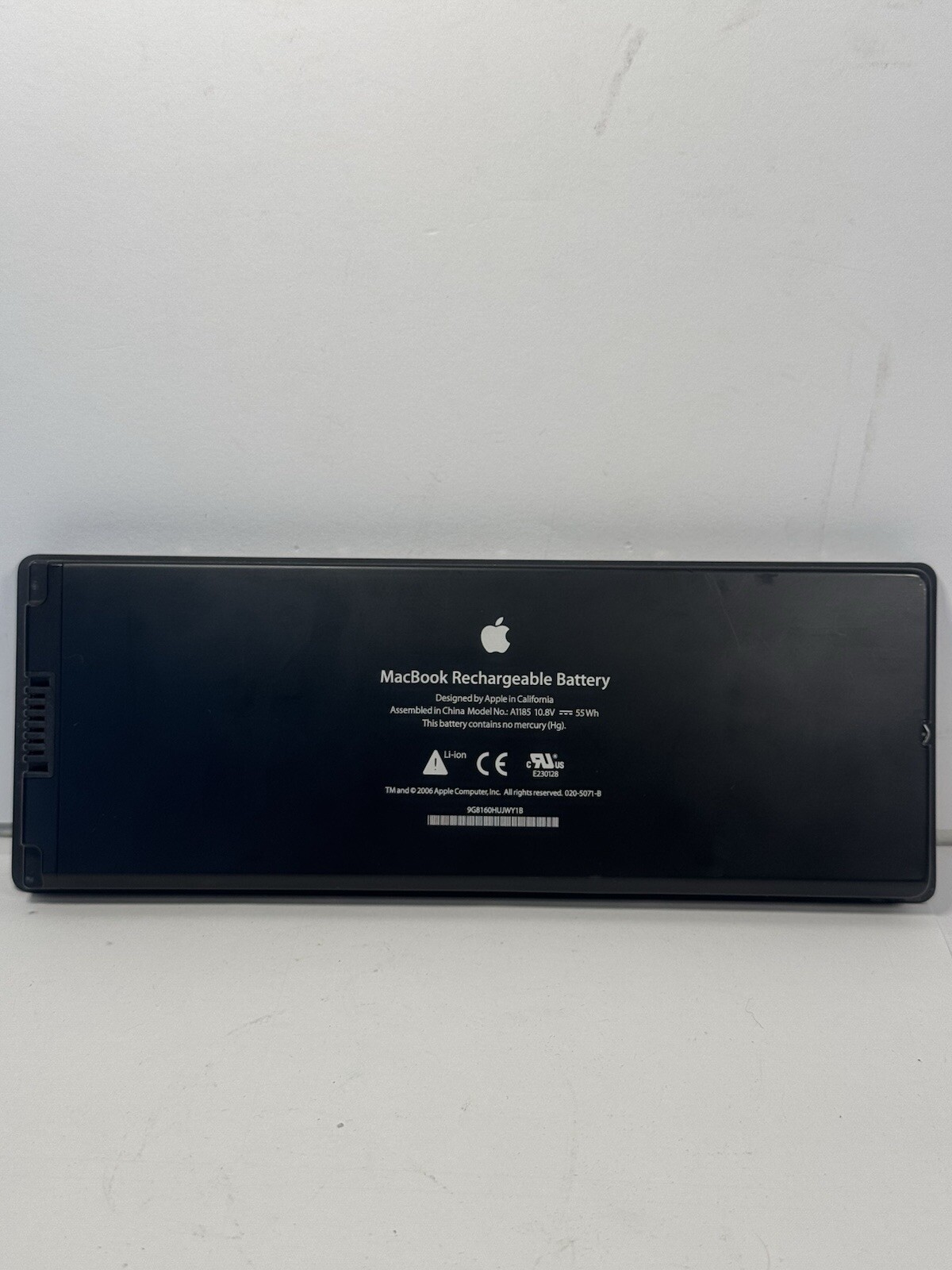 Macintosh MacBook Black Rechargeable Battery A1185 Untested SOLD AS IS