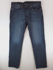 Levis Jeans Mens 36x34 Blue 559 Relaxed Straight Baggy Stretch Denim Pants