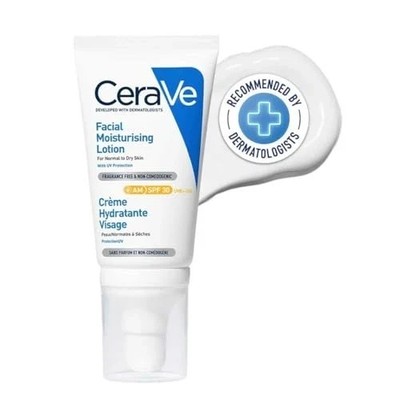CeraVe AM Facial Moisturizing Lotion 52ml SPF 30 Normal Dry Skin