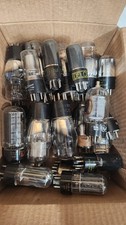 Vintage electronic vacuum tubes. Lot of 31