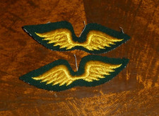 VTG Girl Scouts Brownie Yellow Gold Wings to Juniors Fly Up Patch Badge lot