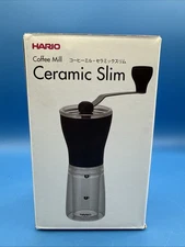 Hario Ceramic Coffee Mill - Ceramic Slim Manual Coffee Grinder MSS-1B