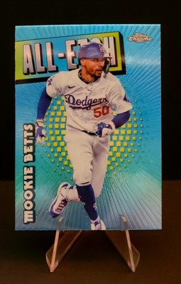 2025 Topps Chrome Logofractor Edition - All-Etch Mookie Betts #CAE-9