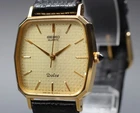 Original Band Vintage 1982 SEIKO Dolce 5931-5560 SGP30 Gold Square Quartz Men's