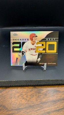 2020 Topps Chrome Update Shohei Ohtani Decade's Next Angels DNC-18 QTY