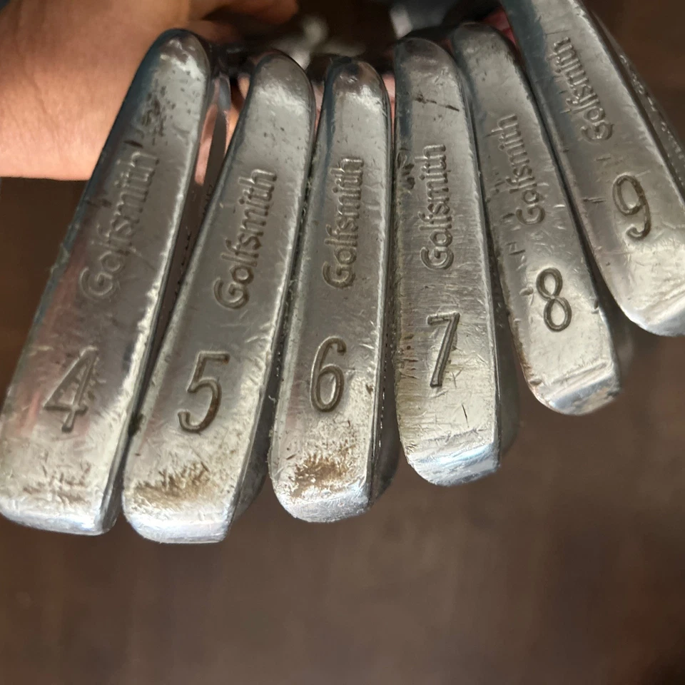 (6) Goldsmith Professional Grind Forged Iron Set NEW Golf Pride Tour Wrap Grips! - Image 2 of 4