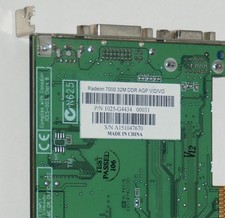 CP08 - ATI RADEON 7000 32M DDR AGP V/D/VO 1025-G4434
