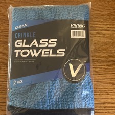 Glass Microfiber Cleaning Cloth for Car and Home 2 Pack, Glass Towels for Mir...
