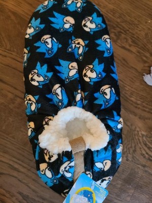 Sonic Slippers Size M 7.5-9.5 Shoe Size