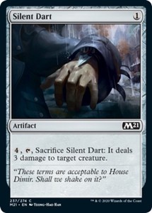 Silent Dart 237/274 Core Set 2021 MTG Common