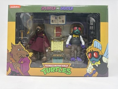 Neca TMNT Splinter Baxter Stockman