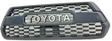 2016 Toyota Tacoma Trd Pro Matte Black Mesh Grille Letters Oem