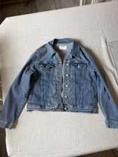 Old Navy Girl's Size XL 14-16 Denim Blue Jean Jacket Long Sleeve Button Down