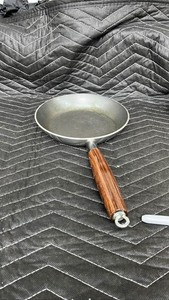 Crepe Pan Non-Stick Skillet Wood Handle Metal Loop