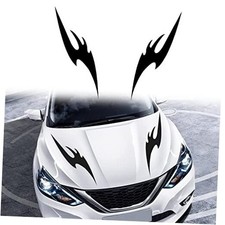 Car Hood Stripe Sticker Flame Graphics Auto Racing Stripes Body Side Decal