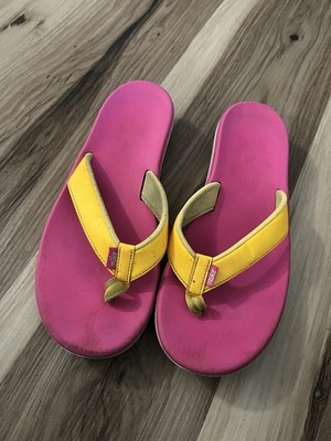 Nike Women s Comfort Flip Flop Sandals Pink Orange Size 8