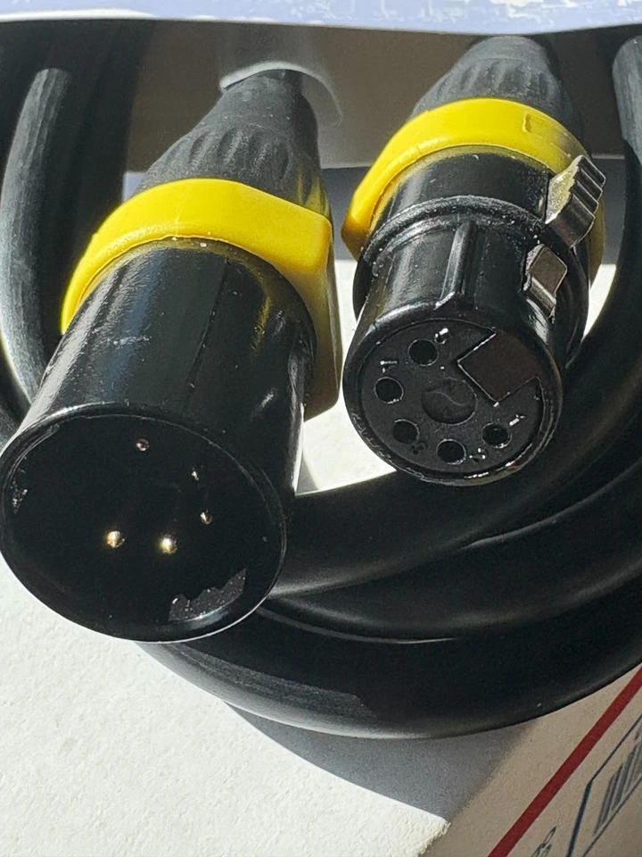 ADJ Products Pro Series  DMX CABLE 10 FOOT, 5 PIN DMX CABLE AC5PDMX10 New - Image 4 of 4