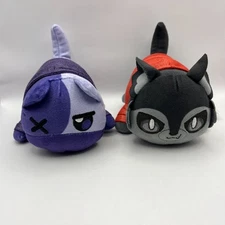 Aphmau MeeMeow Plush 6" Zane and Aaron Wolf Stuffed Toy 2024 Catface Bonkers